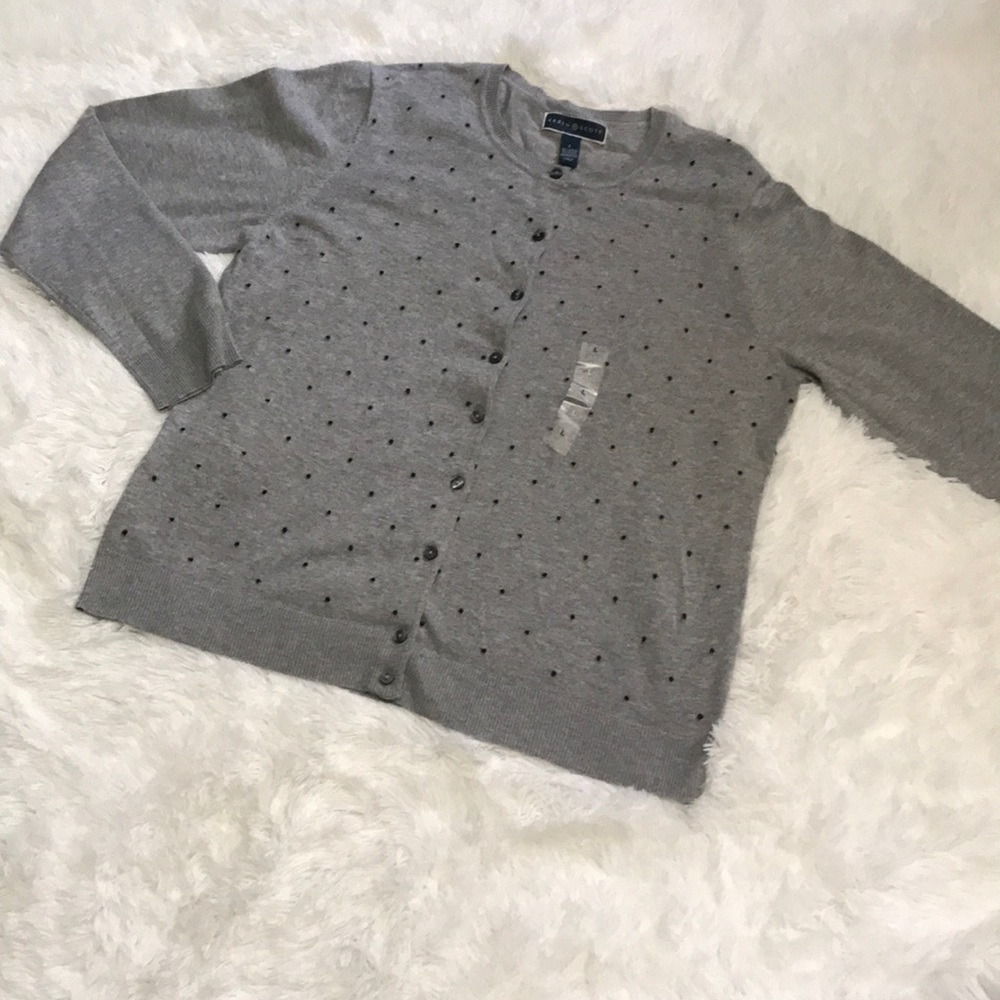 New Karen Scott Cardigan